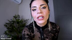 Goddess Punishes Old Slave with Dirty Talk and Cold Room Tease!