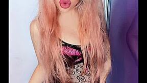 sensual findom goaldigger mistress in stockings sings addictive domination song