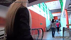 Hey Czech beauty, seduced you in the mall now plowing that ass in hardcore POV