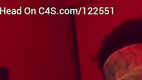 ebony teen spits while gagging on monster bbc deepthroat