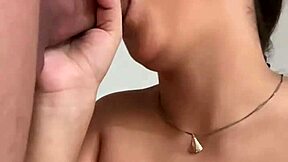 POV stepbro and horny stepsis heat up their morning play into wild homemade interracial fucking!