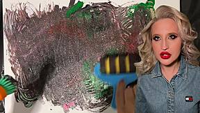 Findom Goaldigger Barbie Demands Hand Worship Art