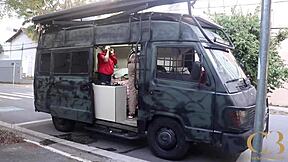 Picture slamming granny's pussy in city trailer home with raw bts footage.