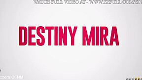 your roommate destiny mira needs more than a hand she craves your thick cock deep inside