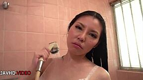 Sofia takigawa milf blows then showers handjob big tits jav