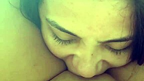 I woke to girlfriend's intense blowjob making me cum then tasted her squirting nectar