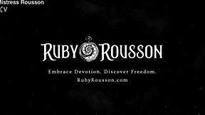 Ruby Rousson 20 Second Countdown Premature Jerk Off Training