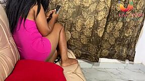I feel so naughty bending ebony step sis over for doggystyle in shaved pussy dream.