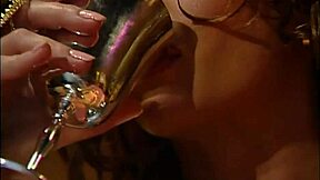 VIRGIN WHORE Begs for COCK in Retro FFM Fantasy!