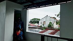 Viral Pinay Student Bent Over for Teacher Creampie in Cemetery