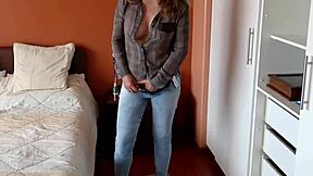 StepMom Offers Ass to Stepson for Intense Masturbation Cum