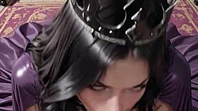 i crave dark queen vesepera's goth ai sex trailer