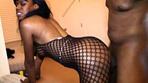 sadie santana's tight holes stretched by two massive black cocks pounding hard