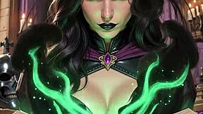 i crave dark queen vesepera's goth ai sex trailer