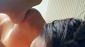 I woke to girlfriend's intense blowjob making me cum then tasted her squirting nectar