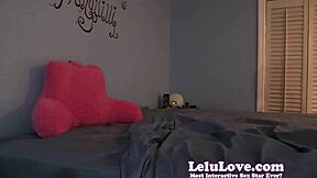 Shy Nerdy Girl Rubs Pussy Under Sheets In Pajamas