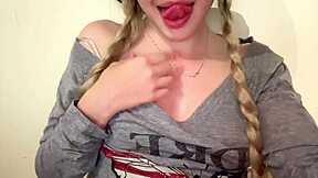 She sneaks into the college library, fingers her pink pussy, and squirts wildly