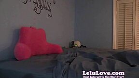 Shy Nerdy Girl Rubs Pussy Under Sheets In Pajamas
