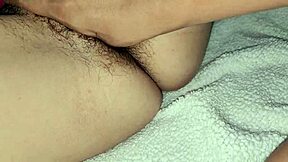 my horny cuñada milks my small cock close-up till creamy explosion