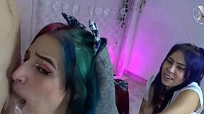 these latinas throat cocks so ruthless you're drooling sloppy