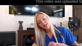 florida nurse deliah grace roleplays taboo patient fuck with stepson in hospital