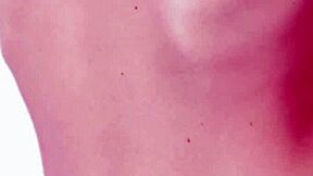 busty ukrainian babe gloria sol strips hot on table!