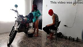 innocent neighbor surprises with her curvy ass shaking domination