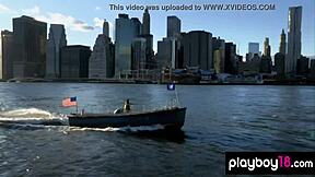 AMAZING Busty Polish Beauty Amanda Streich Reveals All-Natural Shaved Body!