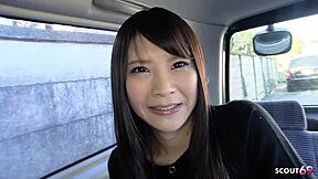 Petite Japanese Teen Picked Up Talked To Vibro Egg Orgasm in Car Uncensored JAV Casting