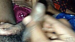 at night i cum deep in best friend 18yo tight hairy indian pussy
