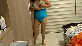 Wife Strips Naked Urinates On Beach