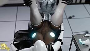 huge ass robot babe i can't stop pounding by alien monster cock