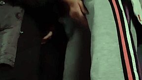 We fuck passionately with clothes on until mutual orgasms explode