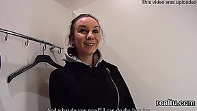 Adorable Czech Kitten Drilled Hard After Hypermarket Seduction