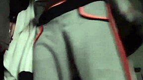 We fuck passionately with clothes on until mutual orgasms explode