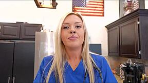florida nurse deliah grace roleplays taboo patient fuck with stepson in hospital
