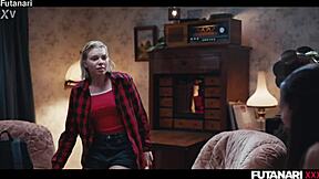 imagine shelena growing her futa cock for our trans threesome surprise