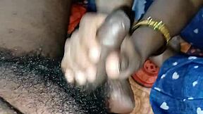 at night i cum deep in best friend 18yo tight hairy indian pussy