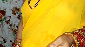 Indian Wife Bent Over Doggystyle Pounded with Dirty Talk