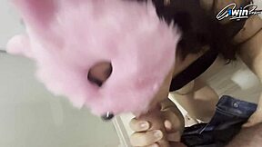 valentin, hubby's friend, rams my pussy raw with huge bare cock inside