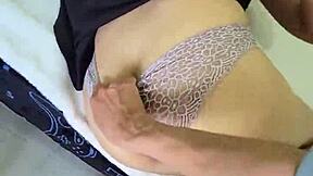 unknown teen in stockings lets me grope small tits publicly before outdoor monster cock creampie
