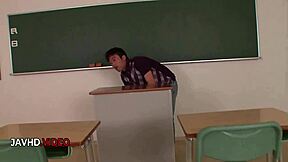 Seductive Japanese Kyoka Mizusawa Delivers Uncensored Passionate School Blowjob