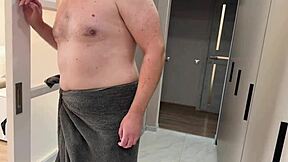 rubbing my step sister's virgin pussy with my cock feels so good until we both cum hard in kinky christmas game