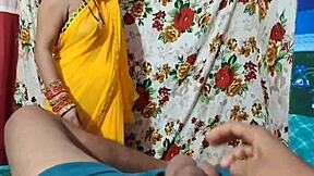 Indian Wife Bent Over Doggystyle Pounded with Dirty Talk