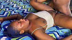 Old man enjoys bedroom romp with pornstar sexyskaly