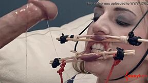 Blowjob Doll Alisha Adams Bound Face Fucked Rough