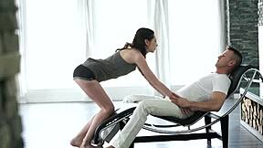 Lover Deeply Fucks Lovely Model Cowgirl Style