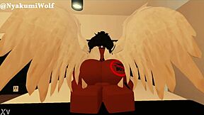 Emptying balls deep in ebony beauty