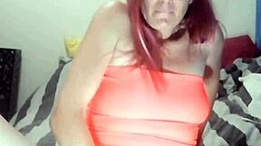 Nympho Milf Fingers and Fists Shaved Pussy to Squirting Orgasm