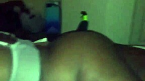 Ebony Birthday Blowjob Gift in Hotel Room